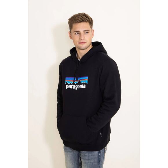 Patagonia Other - Patagonia Uprisal Hoody Logo Script Outdoors Hoodie Black Size Large